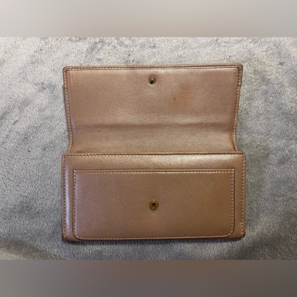 Vtg. Coach Leather Pleated Wallet - Picture 10 of 13